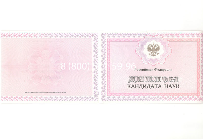 Купить Диплом кандидата наук 2010 в Кызыле