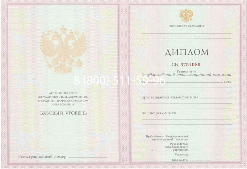 Купить Диплом колледжа 2003-2006 годов в Кызыле